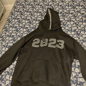 Black Class of 2023 Men's Hoodie